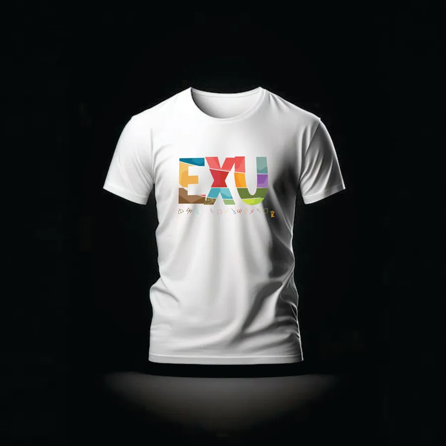 Camiseta Exu — Guardião Colorido — Rei 7 da Lira